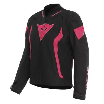 Dainese AVRO 5 TEX JACKET dámská letní textilní bunda černá/růžová vel.44